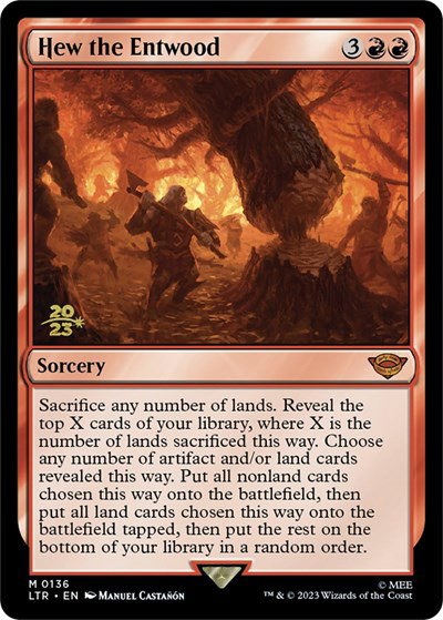 Hew the Entwood - Foil Hew The Entwood
