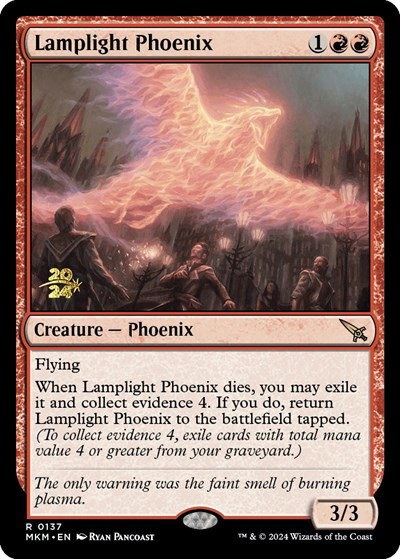 Lamplight Phoenix - Foil Lamplight Phoenix