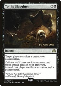 To the Slaughter - Foil To The Slaughter