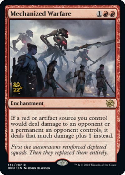 Mechanized Warfare - Foil Mechanized Warfare