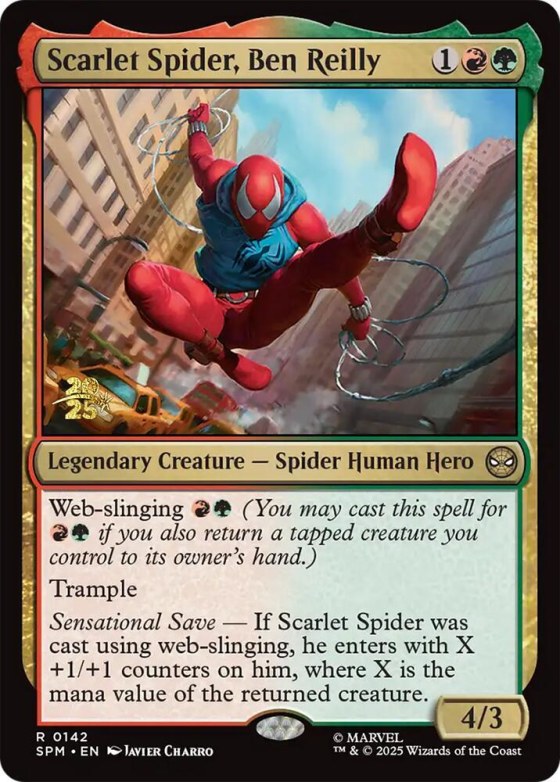 Scarlet Spider, Ben Reilly - Foil Scarlet Spider Ben Reilly