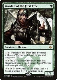 Warden of the First Tree - Foil Warden Of The First Tree