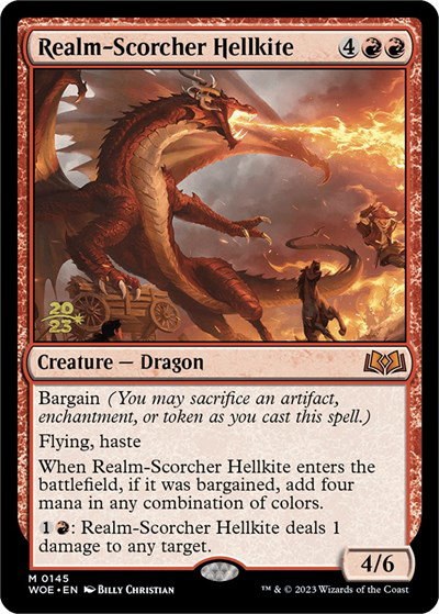 Realm-Scorcher Hellkite - Foil Realm Scorcher Hellkite