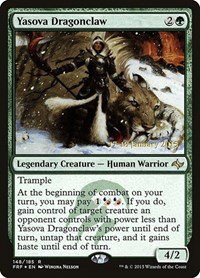 Yasova Dragonclaw - Foil Yasova Dragonclaw