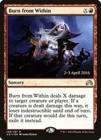 Burn from Within - Foil Burn From Within