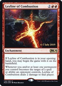 Leyline of Combustion - Foil Leyline Of Combustion