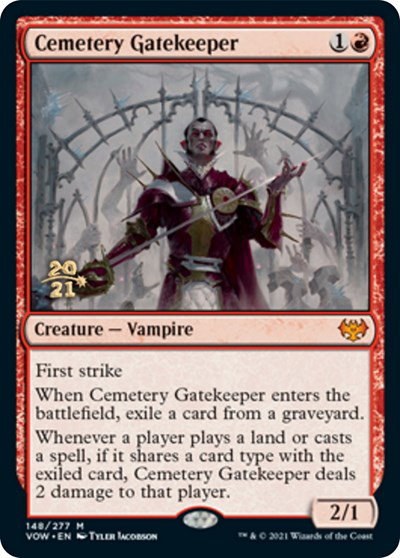 Cemetery Gatekeeper - Foil Cemetery Gatekeeper