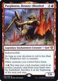 Purphoros, Bronze-Blooded - Foil Purphoros Bronze Blooded