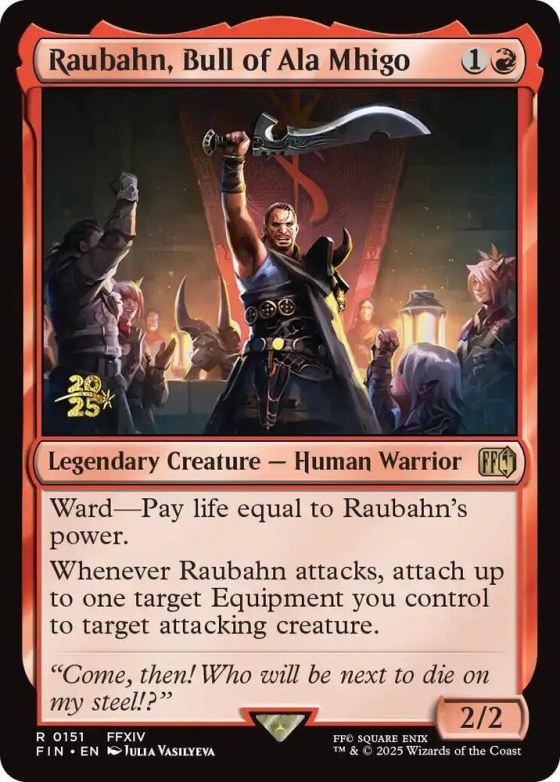 Raubahn, Bull of Ala Mhigo - Foil Raubahn Bull Of Ala Mhigo