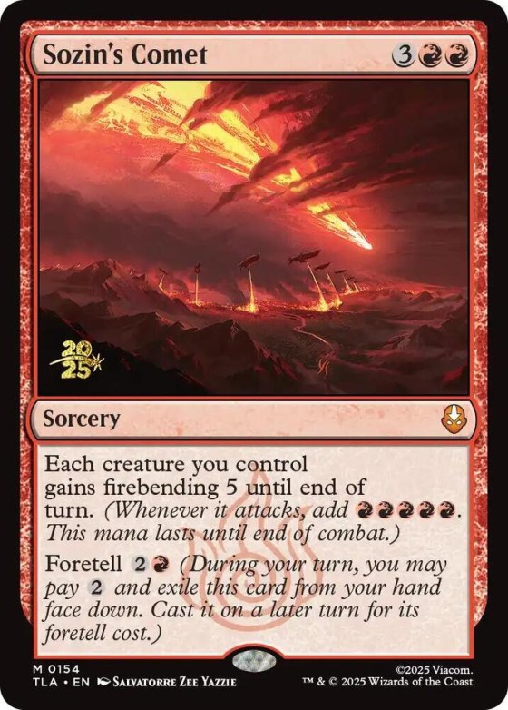 Sozin's Comet - Foil Sozin S Comet