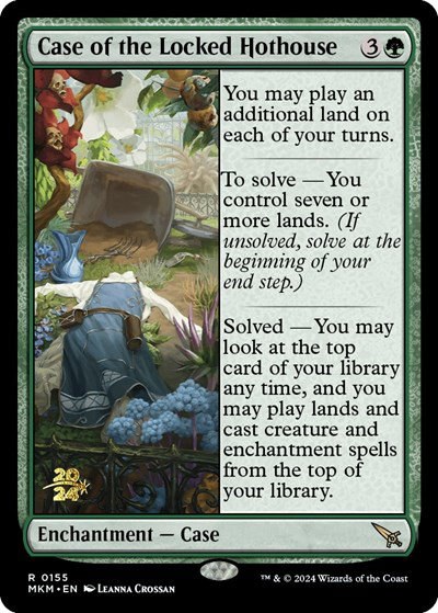 Case of the Locked Hothouse - Foil Case Of The Locked Hothou