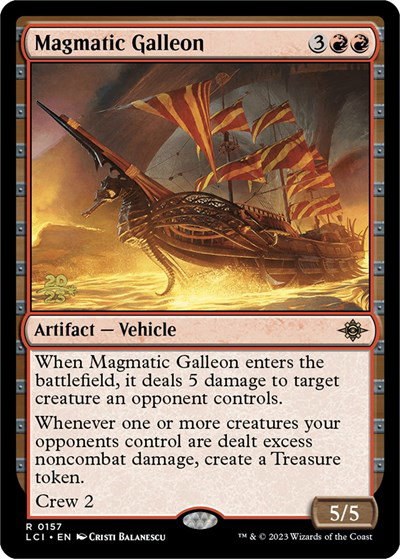 Magmatic Galleon - Foil Magmatic Galleon