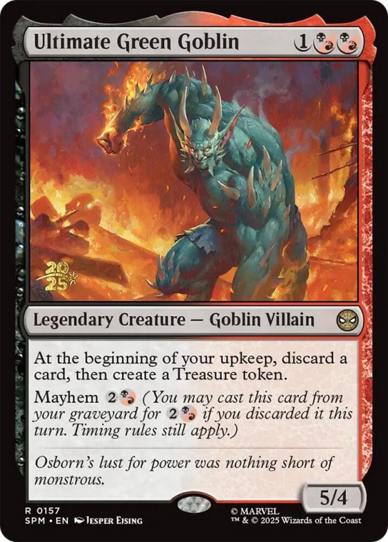 Ultimate Green Goblin - Foil Ultimate Green Goblin