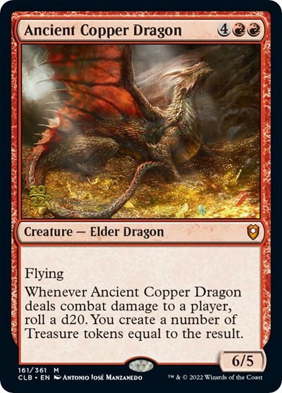Ancient Copper Dragon - Foil Ancient Copper Dragon