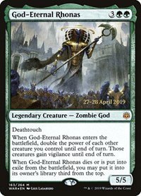 God-Eternal Rhonas - Foil God Eternal Rhonas
