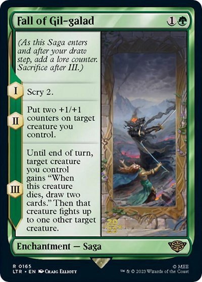 Fall of Gil-galad - Foil Fall Of Gil Galad
