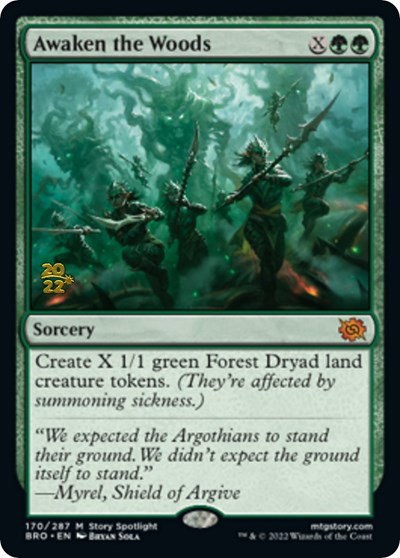 Awaken the Woods - Foil Awaken The Woods
