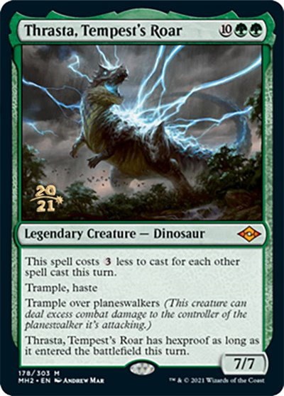 Thrasta, Tempest's Roar - Foil Thrasta Tempest S Roar