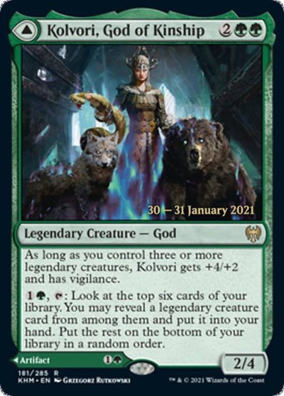 Kolvori, God of Kinship - Foil Kolvori God Of Kinship