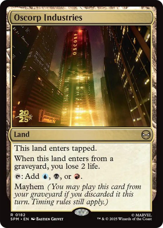 Oscorp Industries - Foil Oscorp Industries