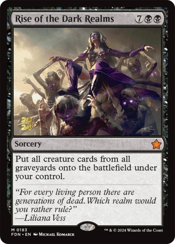 Rise of the Dark Realms - Foil Rise Of The Dark Realms
