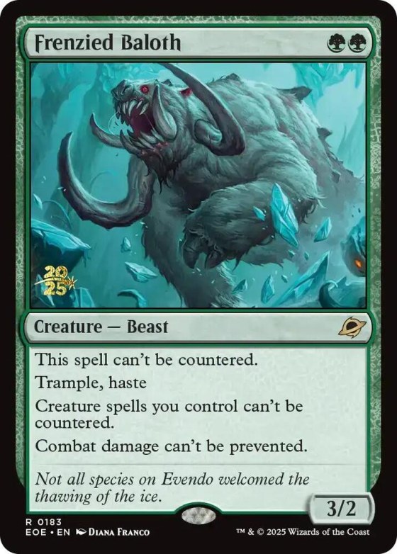Frenzied Baloth - Foil Frenzied Baloth