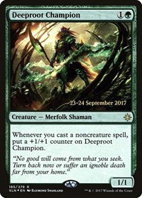 Deeproot Champion - Foil Deeproot Champion