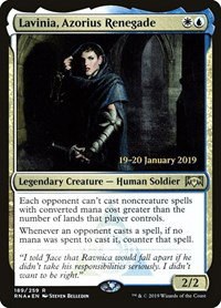 Lavinia, Azorius Renegade - Foil Lavinia Azorius Renegade