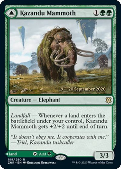 Kazandu Mammoth - Foil Kazandu Mammoth