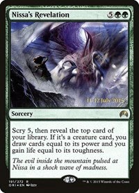Nissa's Revelation - Foil Nissa S Revelation