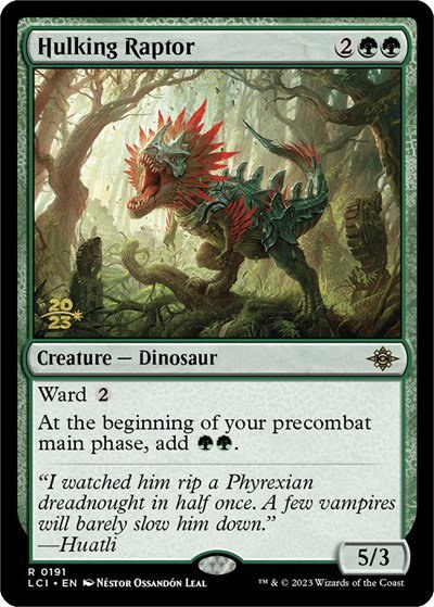 Hulking Raptor - Foil Hulking Raptor