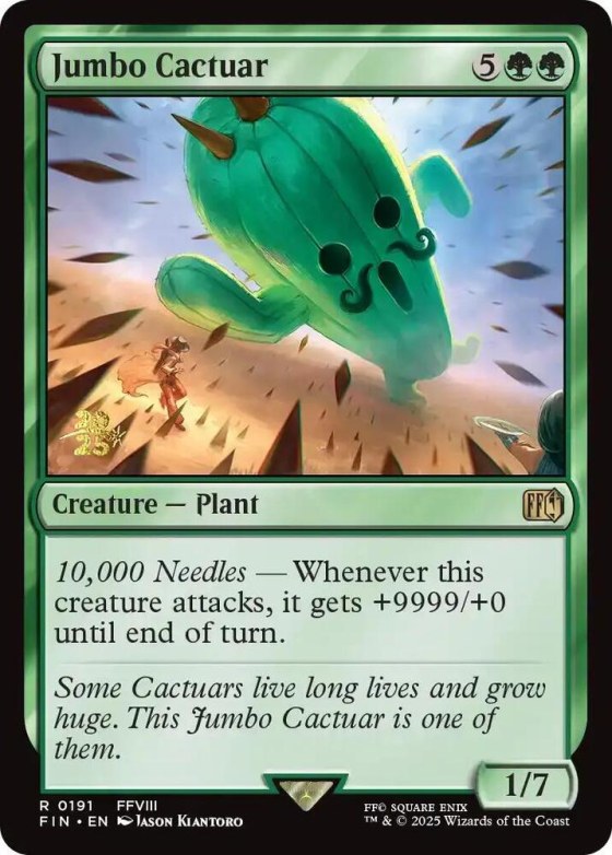 Jumbo Cactuar - Foil Jumbo Cactuar