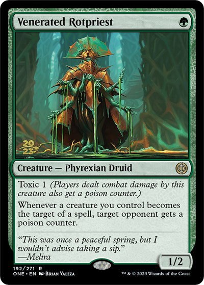 Venerated Rotpriest - Foil Venerated Rotpriest