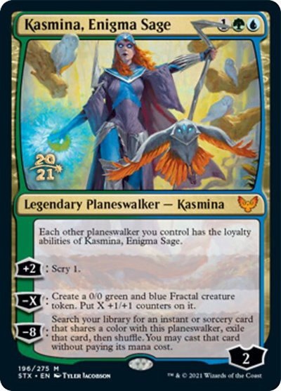 Kasmina, Enigma Sage - Foil Kasmina Enigma Sage