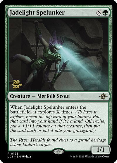 Jadelight Spelunker - Foil Jadelight Spelunker