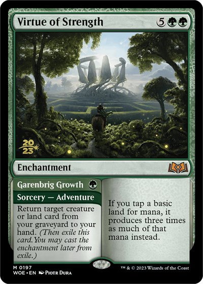 Virtue of Strength - Foil Virtue Of Strength