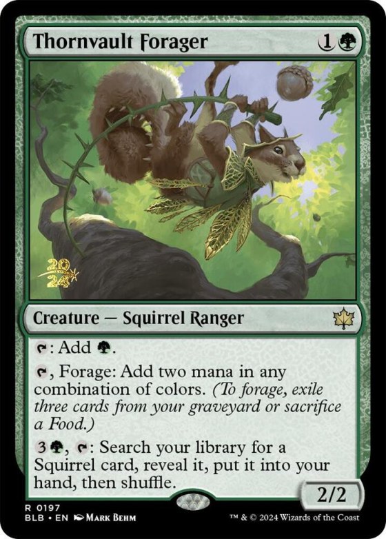 Thornvault Forager - Foil Thornvault Forager