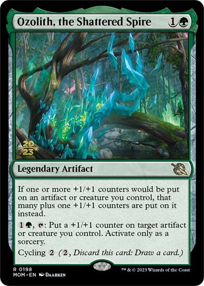 Ozolith, the Shattered Spire - Foil Ozolith The Shattered Spi