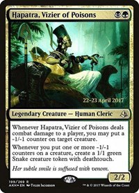 Hapatra, Vizier of Poisons - Foil Hapatra Vizier Of Poisons