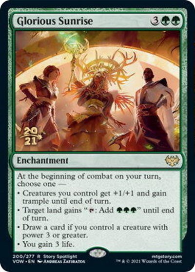 Glorious Sunrise - Foil Glorious Sunrise