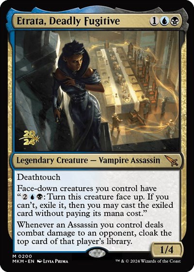 Etrata, Deadly Fugitive - Foil Etrata Deadly Fugitive