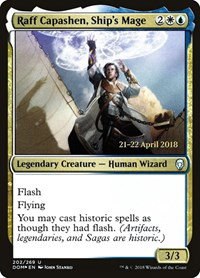 Raff Capashen, Ship's Mage - Foil Raff Capashen Ship S Mage