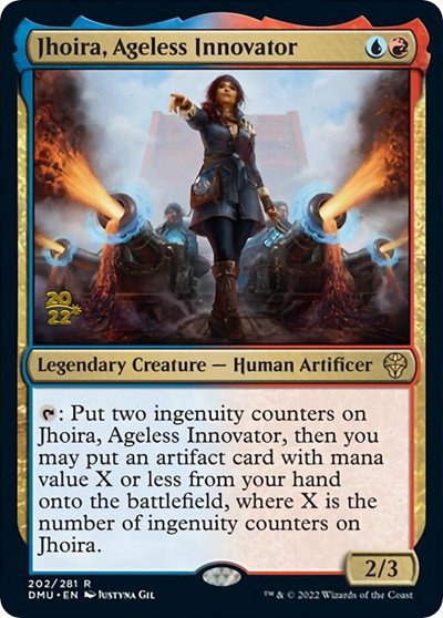 Jhoira, Ageless Innovator - Foil Jhoira Ageless Innovator
