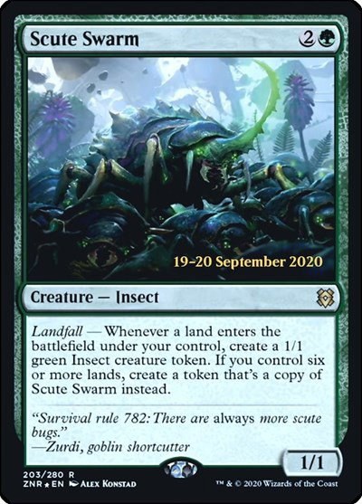 Scute Swarm - Foil Scute Swarm