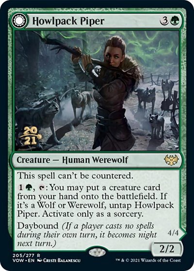 Howlpack Piper - Foil Howlpack Piper