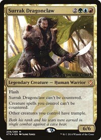 Surrak Dragonclaw - Foil Surrak Dragonclaw