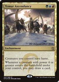 Temur Ascendancy - Foil Temur Ascendancy