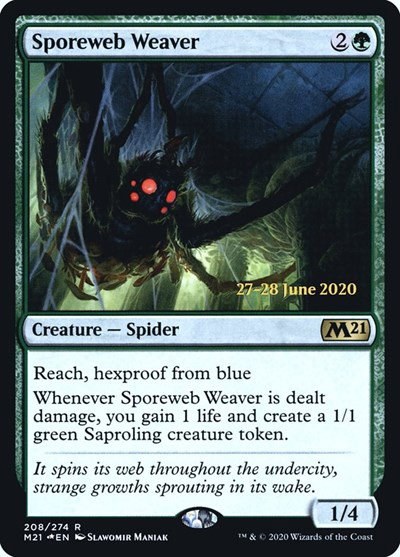Sporeweb Weaver - Foil Sporeweb Weaver