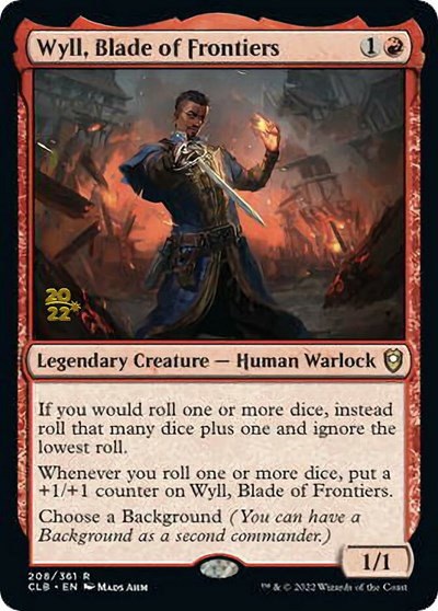 Wyll, Blade of Frontiers - Foil Wyll Blade Of Frontiers