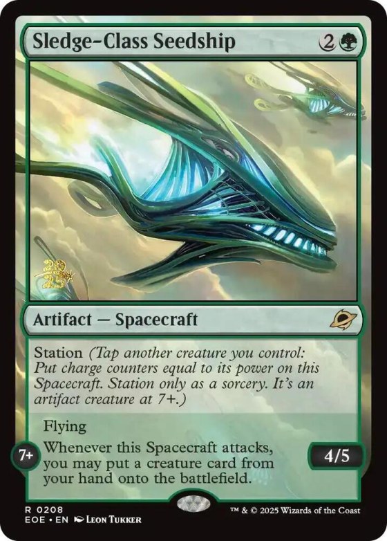 Sledge-Class Seedship - Foil Sledge Class Seedship